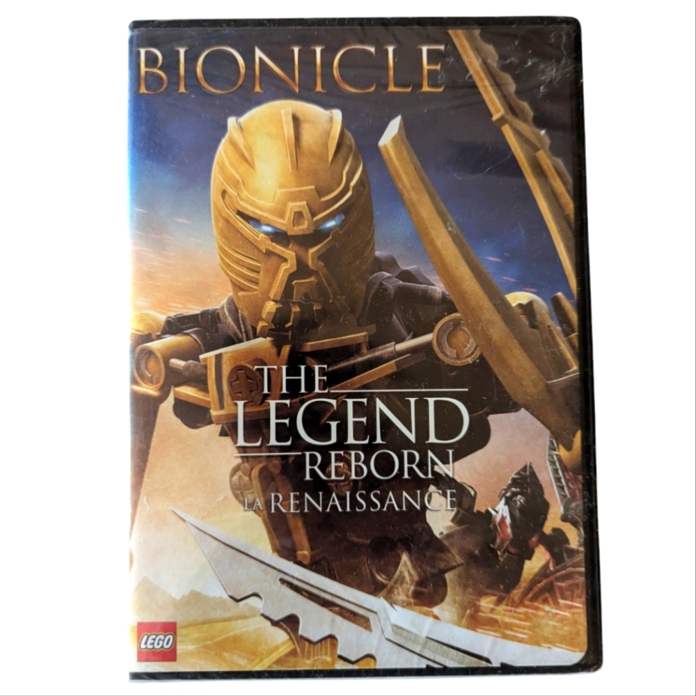 NEW Sealed DVD Lego Bionicle - The Legend Reborn (2009)
